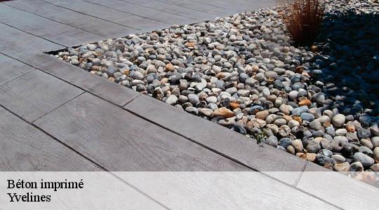 Béton imprimé