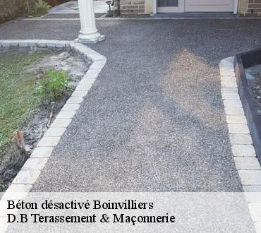 Béton désactivé  boinvilliers-78200 Weiss maconnerie