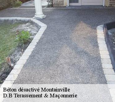 Béton désactivé  montainville-78124 Weiss maconnerie