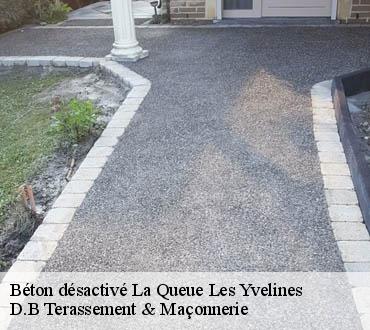 Béton désactivé  la-queue-les-yvelines-78940 D.B Terassement & Maçonnerie