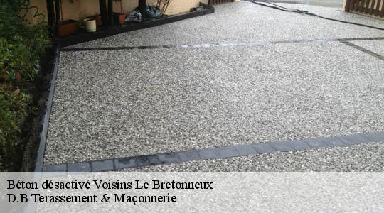 Béton désactivé