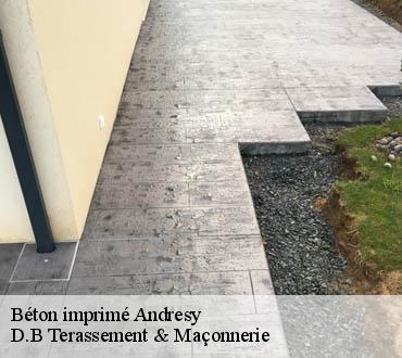 Béton imprimé  andresy-78570 Weiss maconnerie