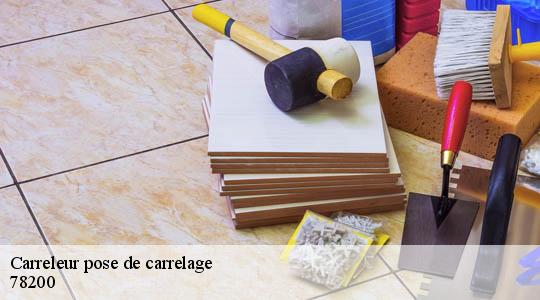 Carreleur pose de carrelage