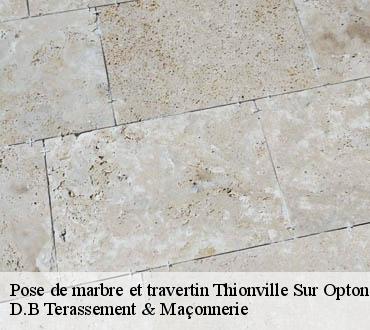 Pose de marbre et travertin  thionville-sur-opton-78550 Weiss maconnerie