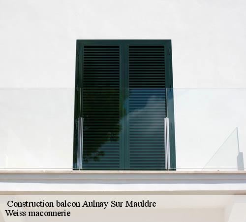  Construction balcon  aulnay-sur-mauldre-78126 Weiss maconnerie