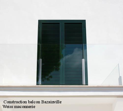  Construction balcon  bazainville-78550 Weiss maconnerie