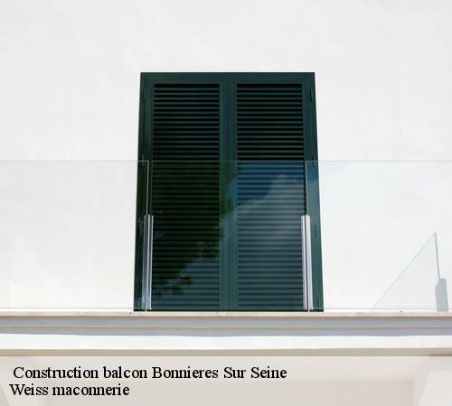  Construction balcon  bonnieres-sur-seine-78270 Weiss maconnerie