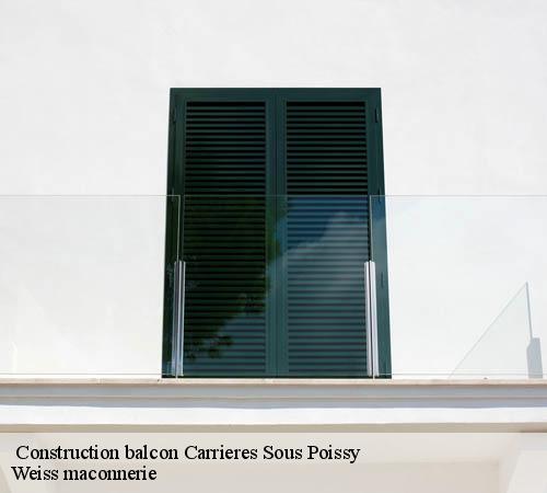  Construction balcon  carrieres-sous-poissy-78955 Weiss maconnerie