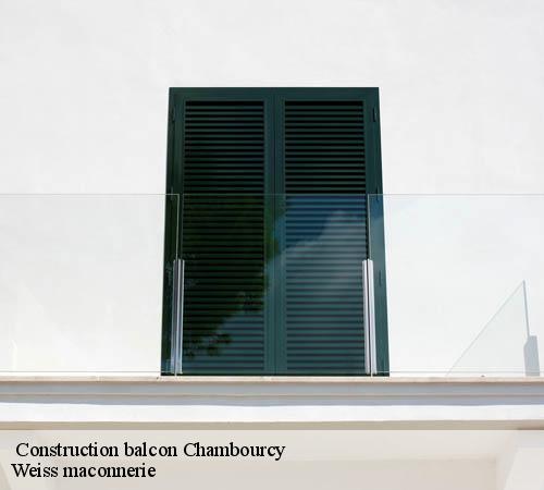  Construction balcon  chambourcy-78240 Weiss maconnerie