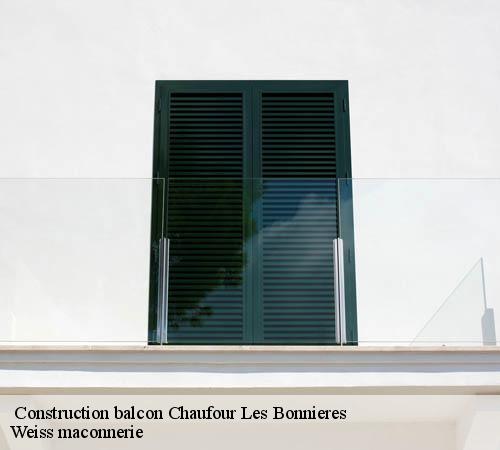  Construction balcon  chaufour-les-bonnieres-78270 Weiss maconnerie