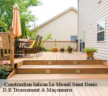  Construction balcon  le-mesnil-saint-denis-78320 D.B Terassement & Maçonnerie