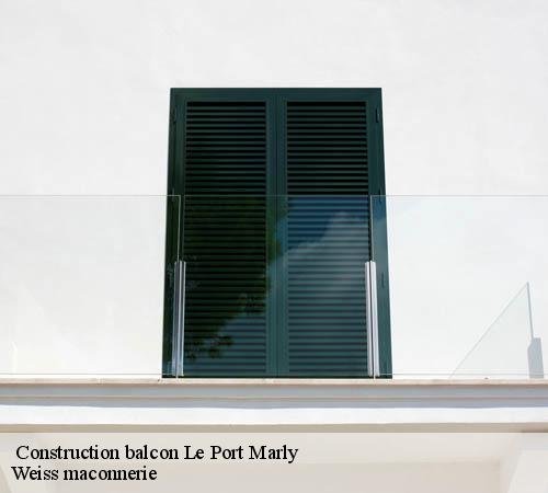  Construction balcon  le-port-marly-78560 Weiss maconnerie