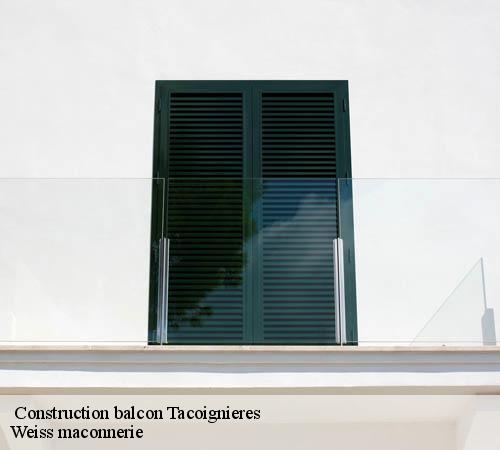  Construction balcon  tacoignieres-78910 Weiss maconnerie