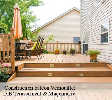  Construction balcon  vernouillet-78540 D.B Terassement & Maçonnerie