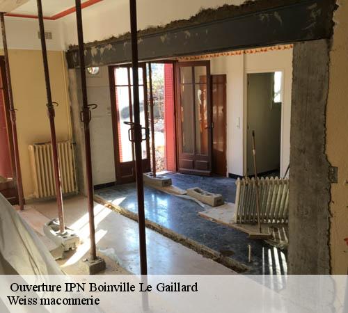  Ouverture IPN  boinville-le-gaillard-78660 Weiss maconnerie