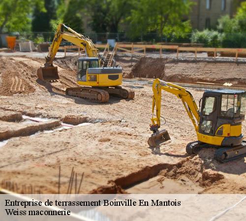 Entreprise de terrassement  boinville-en-mantois-78930 Weiss maconnerie