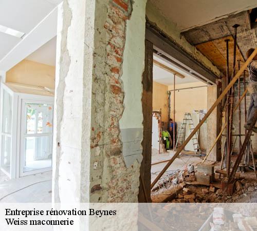 Entreprise rénovation  beynes-78650 Weiss maconnerie