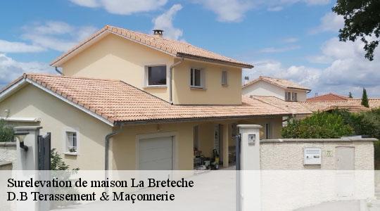 Surelevation de maison  la-breteche-78860 D.B Terassement & Maçonnerie