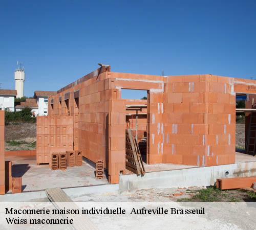 Maconnerie maison individuelle   aufreville-brasseuil-78930 Weiss maconnerie