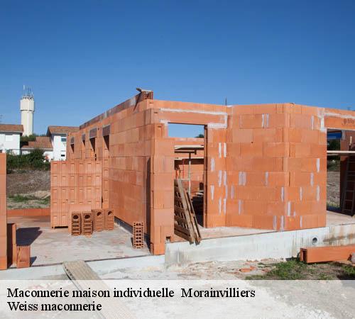 Maconnerie maison individuelle   morainvilliers-78630 Weiss maconnerie