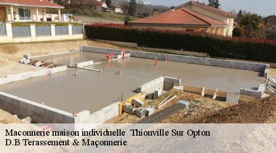 Maconnerie maison individuelle   thionville-sur-opton-78550 Weiss maconnerie